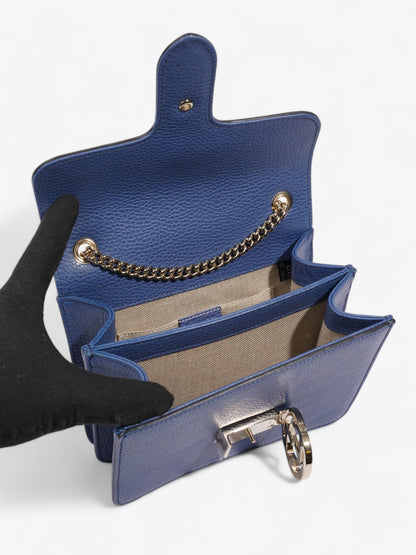 Gucci Dollar Interlocking G Caspian Calfskin Leather Small