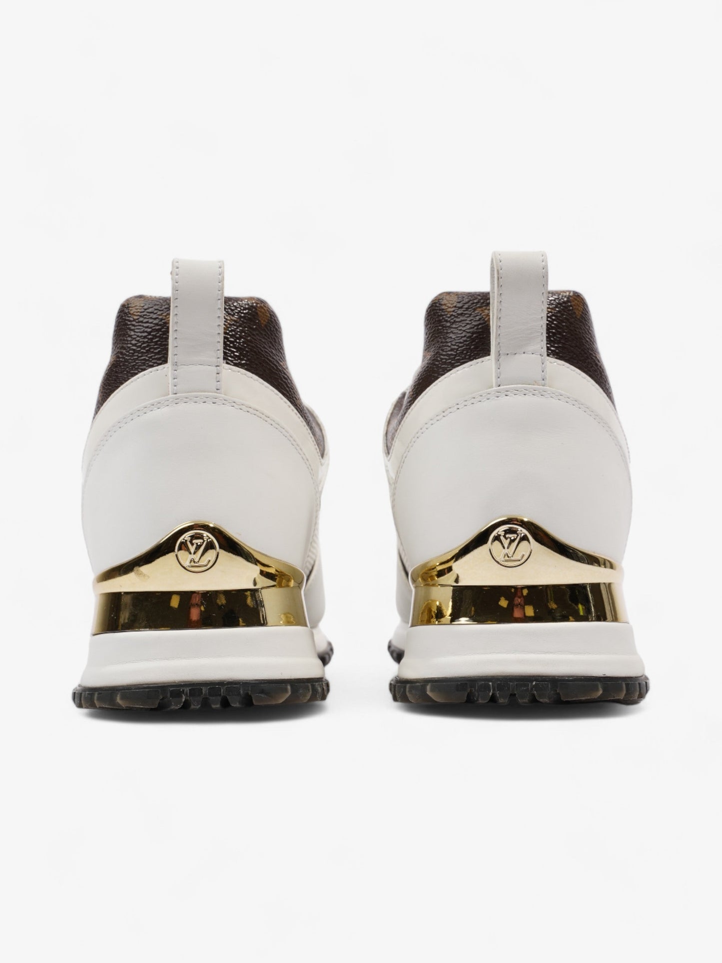Louis Vuitton Run Away Sneakers White / Brown Monogram Mesh EU 37.5 UK 4.5