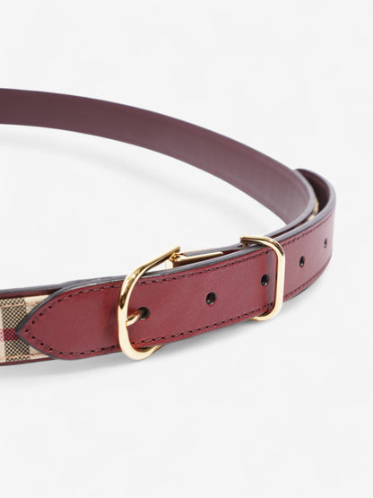 Burberry Belt Burberry Check 100cm 40"