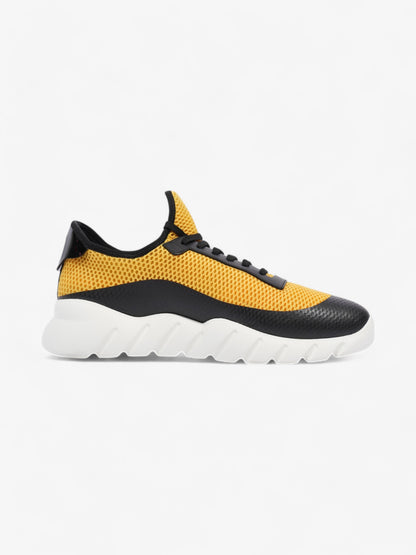 Fendi Mesh Sneakers Yellow / Black Mesh EU 41 UK 7