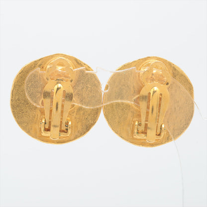 Chanel Round CC Pearl Clip Earrings (Costume Jewellery)