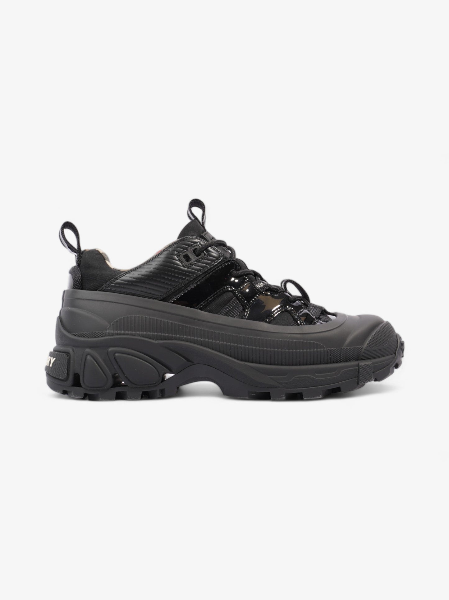 Burberry Arthur Sneakers Black Rubber EU 38 UK 5