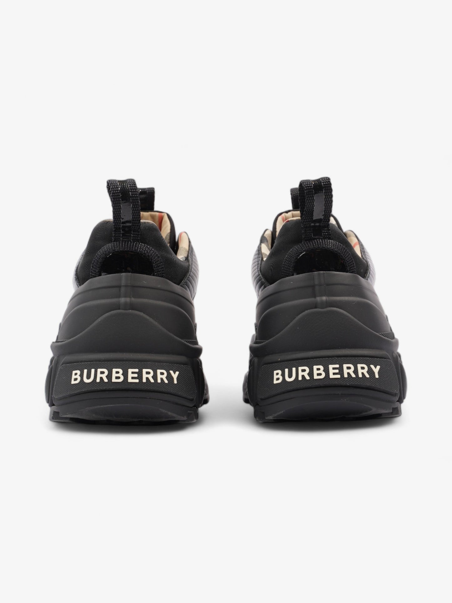Burberry Arthur Sneakers Black Rubber EU 38 UK 5