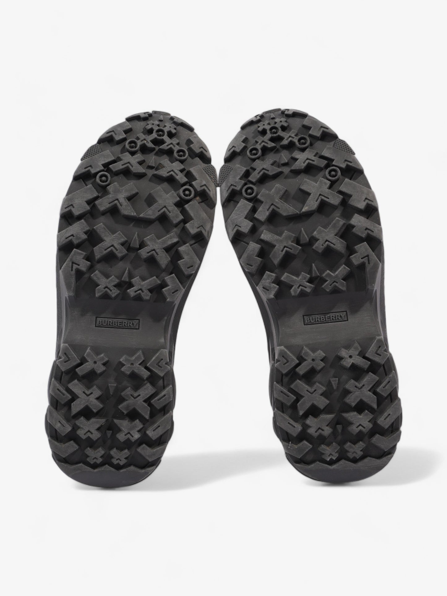 Burberry Arthur Sneakers Black Rubber EU 38 UK 5