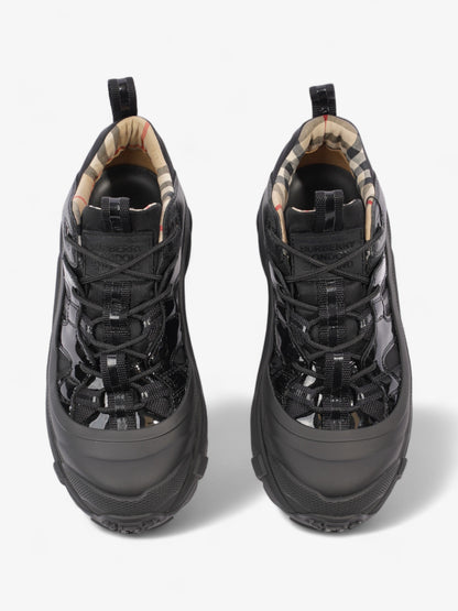 Burberry Arthur Sneakers Black Rubber EU 38 UK 5