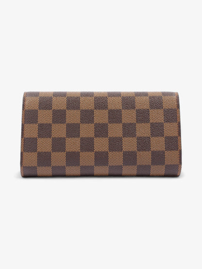 Louis Vuitton Sarah GM Long Wallet Damier Ebene Canvas
