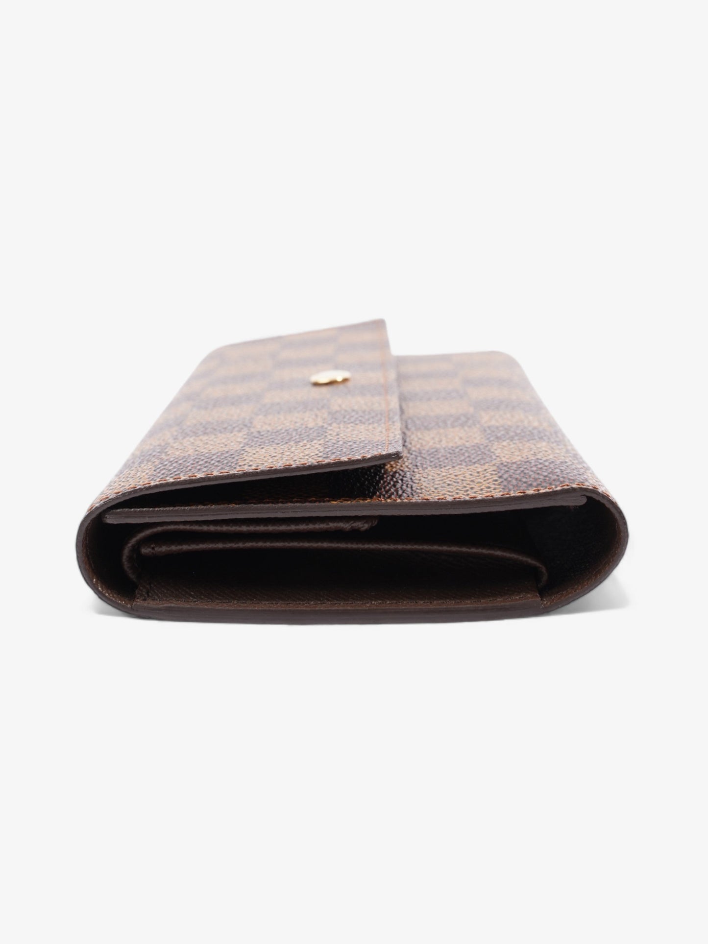 Louis Vuitton Sarah GM Long Wallet Damier Ebene Canvas