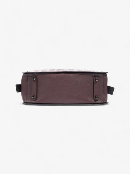 Coach Dreamer Black / Burgundy Leather 36