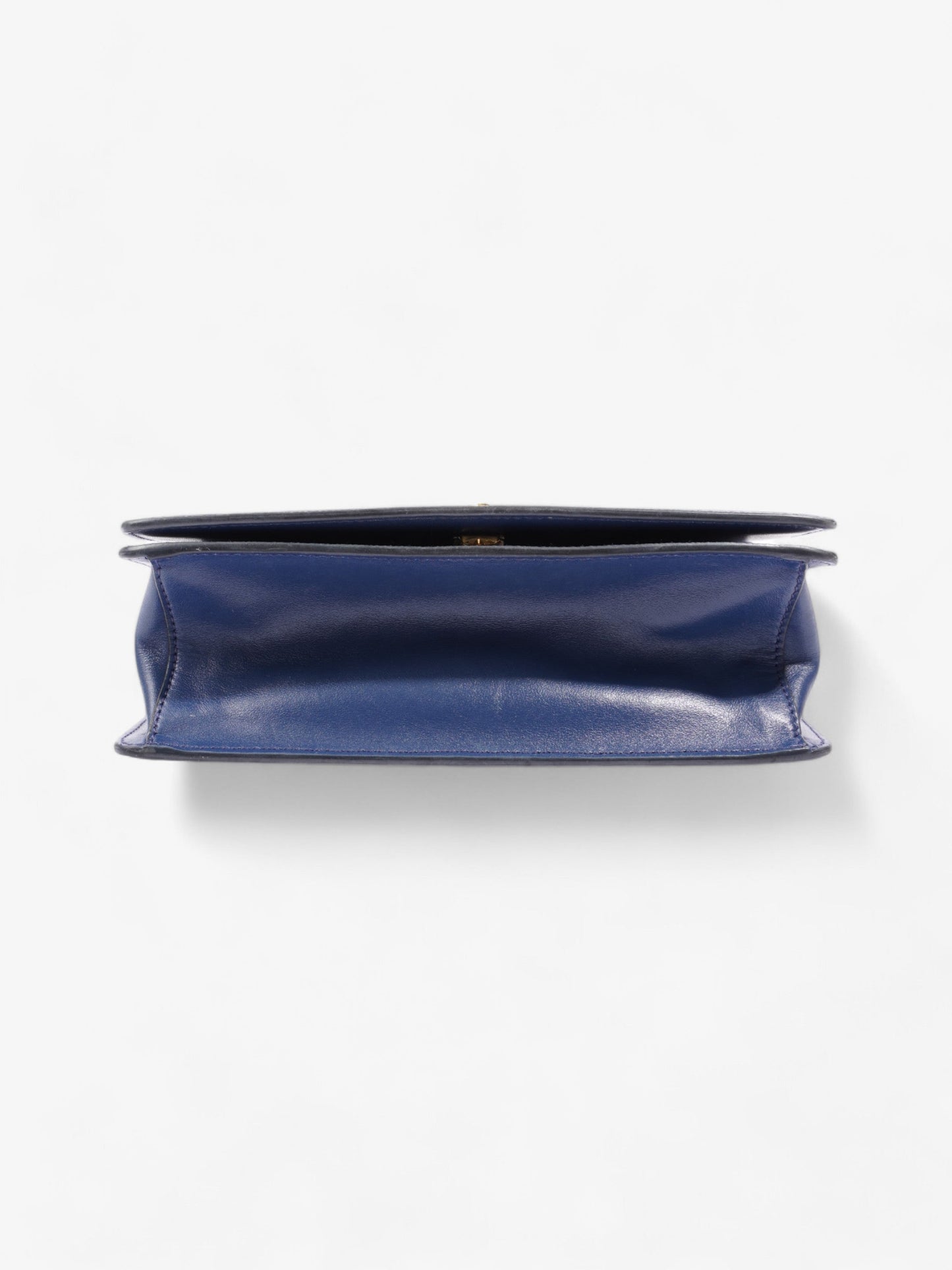 Prada Chain Shoulder Bag Cobalt Blue Saffiano Leather