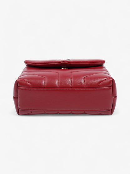 Saint Laurent Lou Lou Red Calfskin Leather Toy