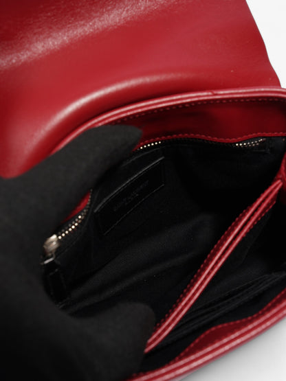 Saint Laurent Lou Lou Red Calfskin Leather Toy