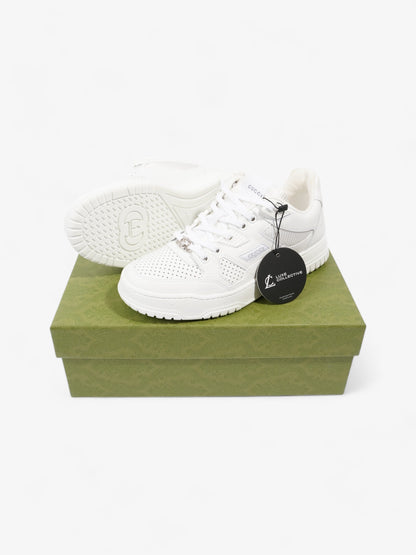 Gucci Interlocking GG Sneakers White  Leather EU 37.5 UK 4.5