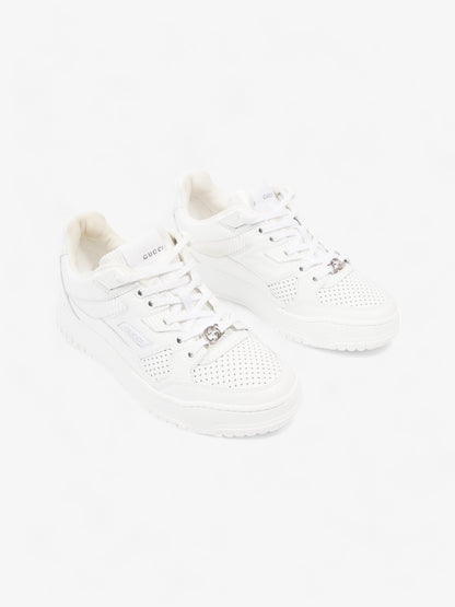 Gucci Interlocking GG Sneakers White  Leather EU 37.5 UK 4.5