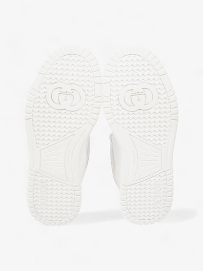 Gucci Interlocking GG Sneakers White  Leather EU 37.5 UK 4.5