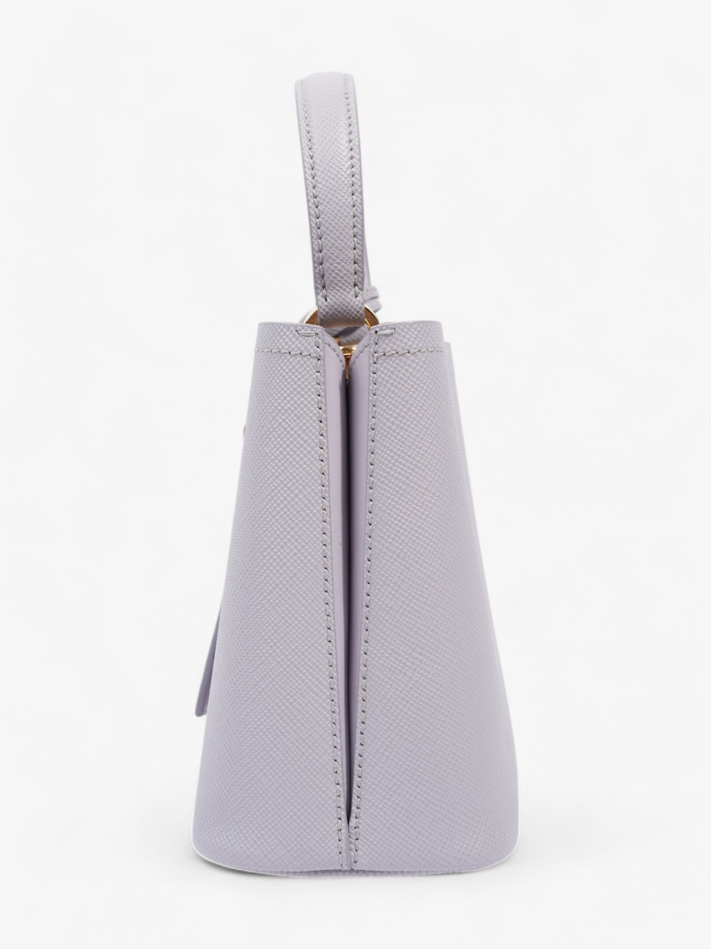 Prada Panier Lilac Saffiano Leather Small