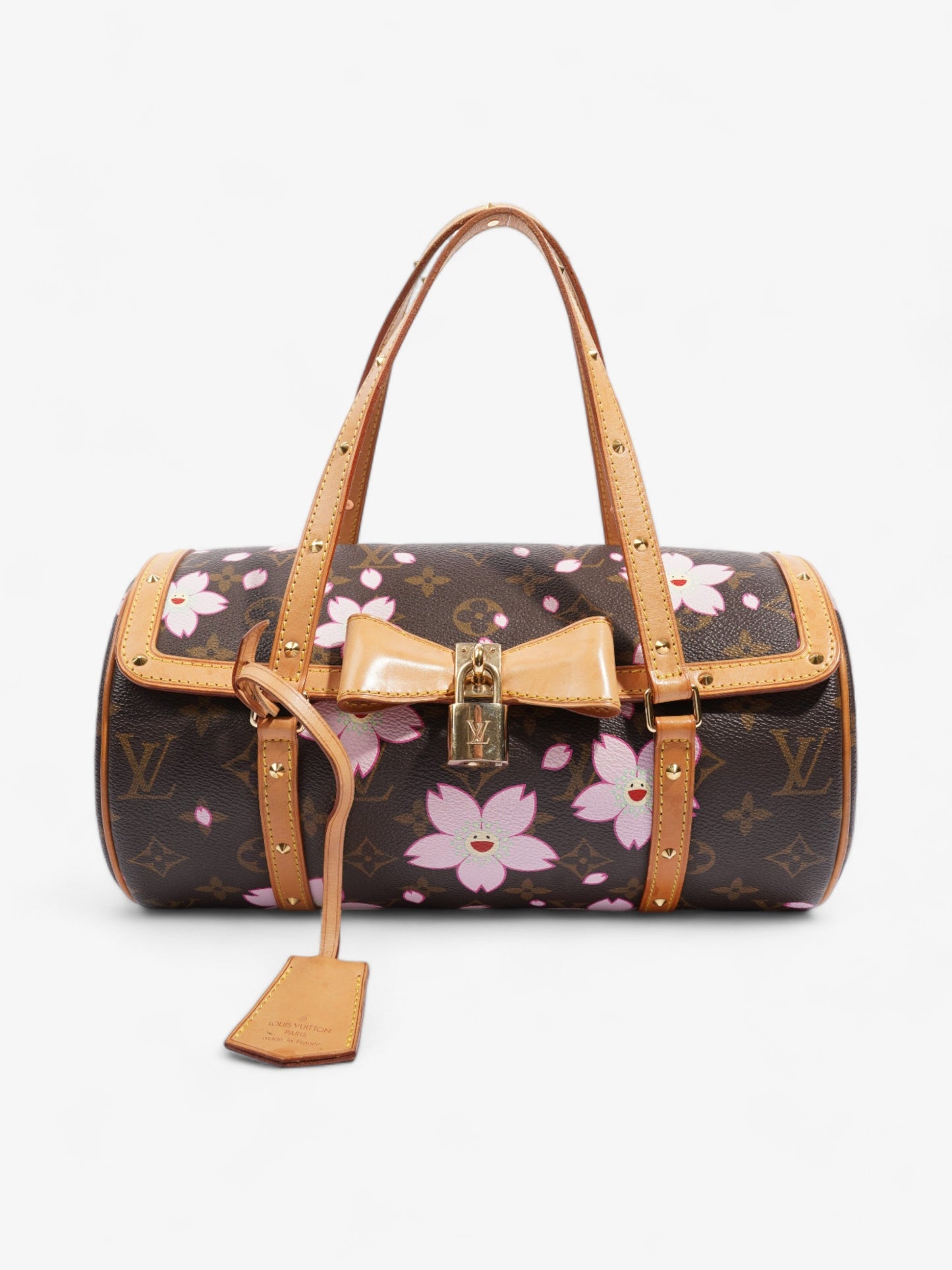 Louis Vuitton Papillon X Takashi Murakami Monogram Cherry Blossom Coated Canvas