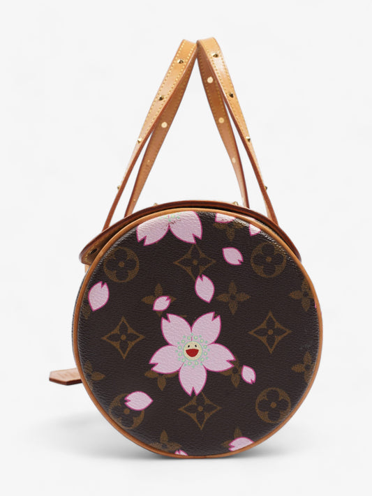 Louis Vuitton Papillon X Takashi Murakami Monogram Cherry Blossom Coated Canvas