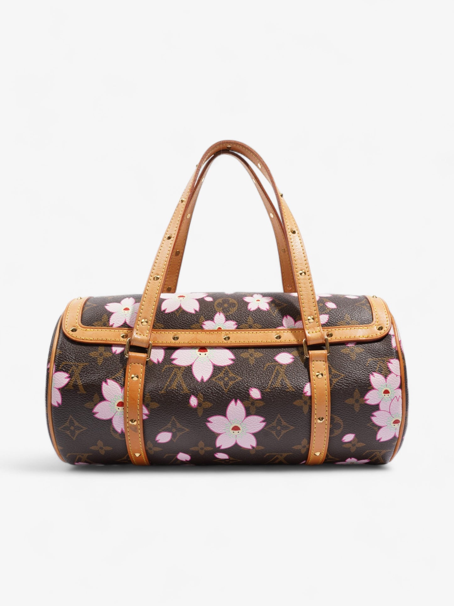 Louis Vuitton Papillon X Takashi Murakami Monogram Cherry Blossom Coated Canvas