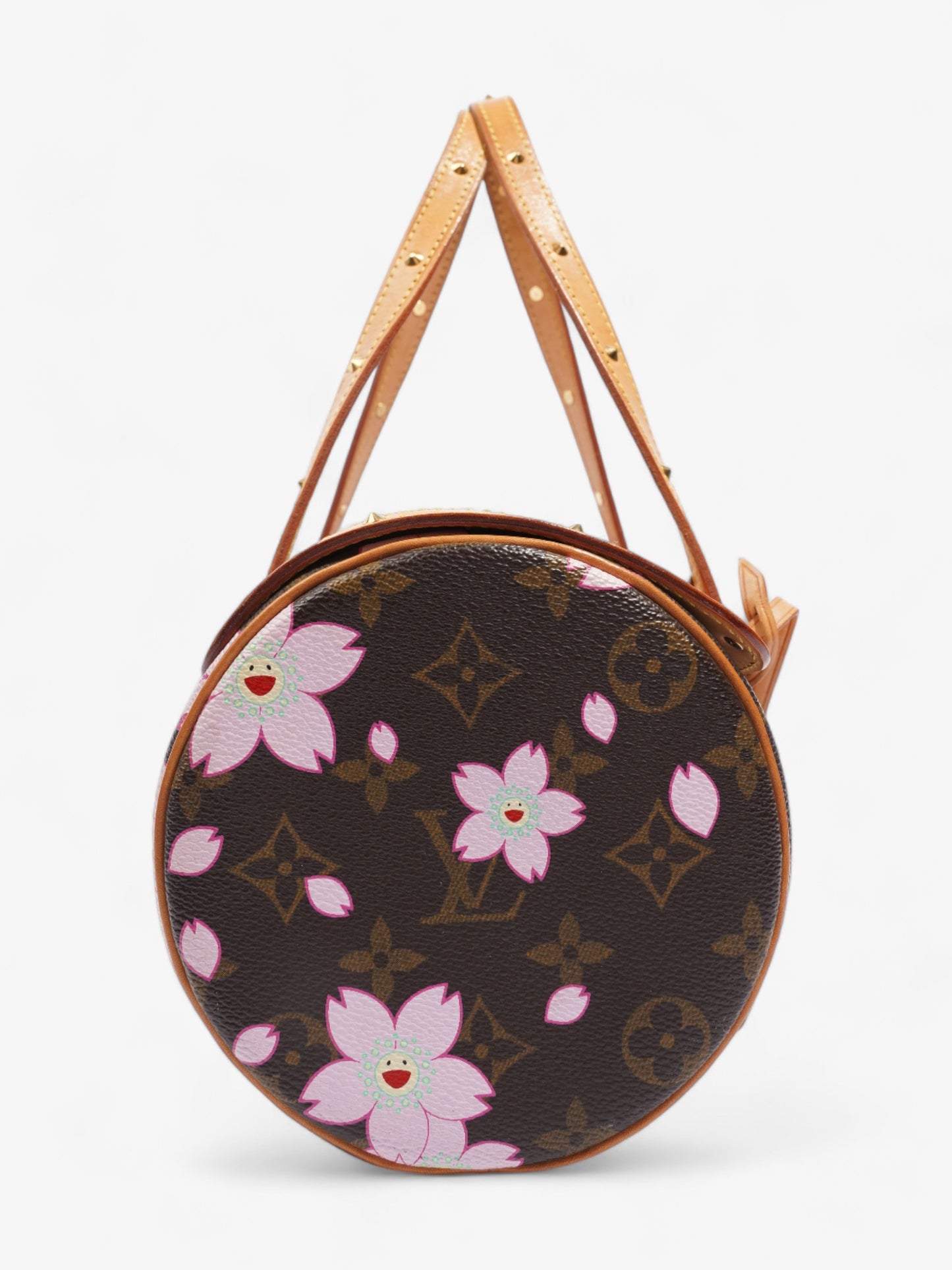 Louis Vuitton Papillon X Takashi Murakami Monogram Cherry Blossom Coated Canvas