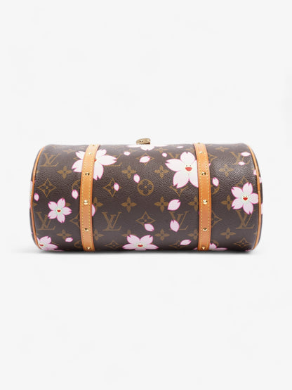 Louis Vuitton Papillon X Takashi Murakami Monogram Cherry Blossom Coated Canvas