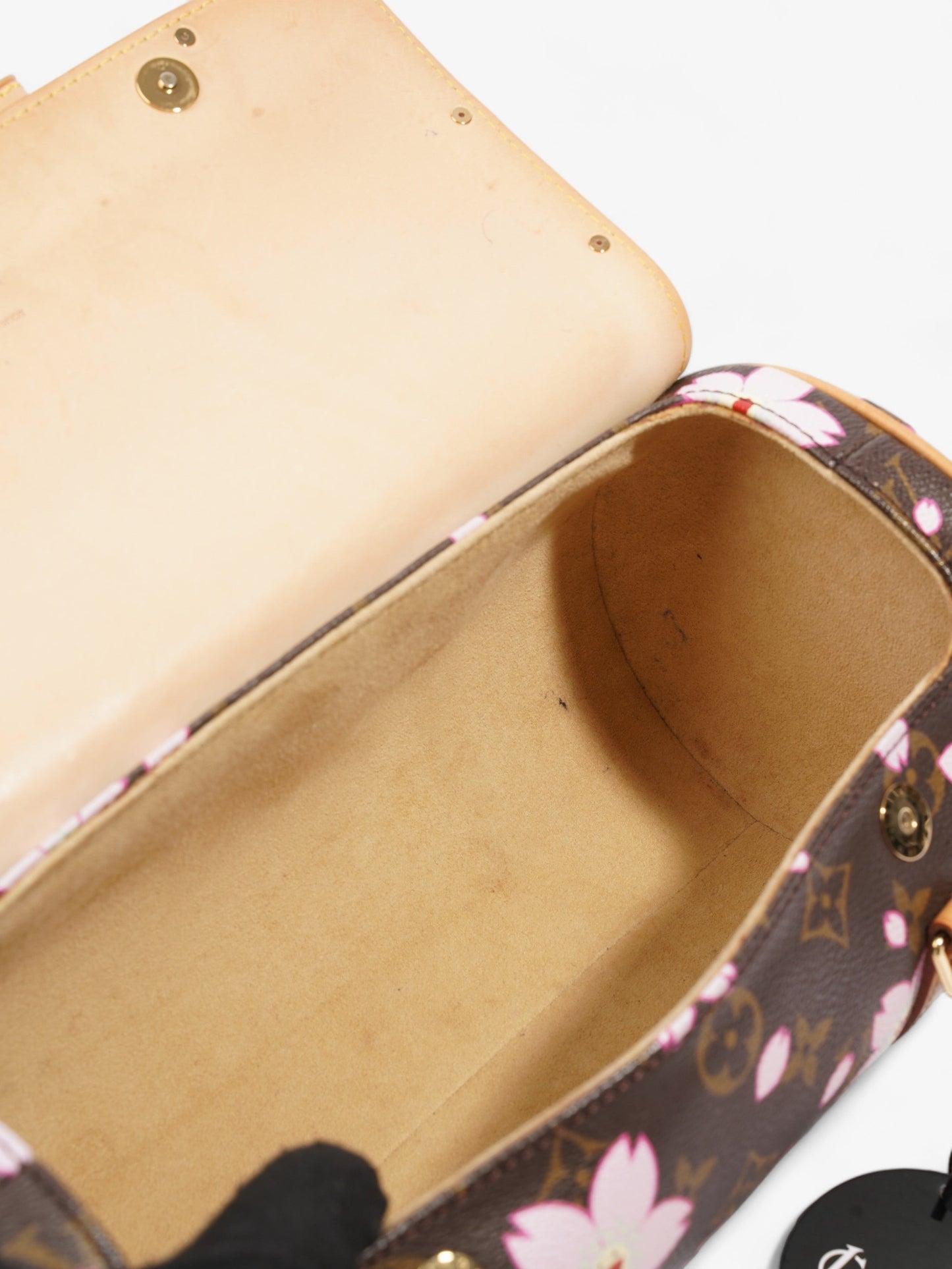 Louis Vuitton Papillon X Takashi Murakami Monogram Cherry Blossom Coated Canvas