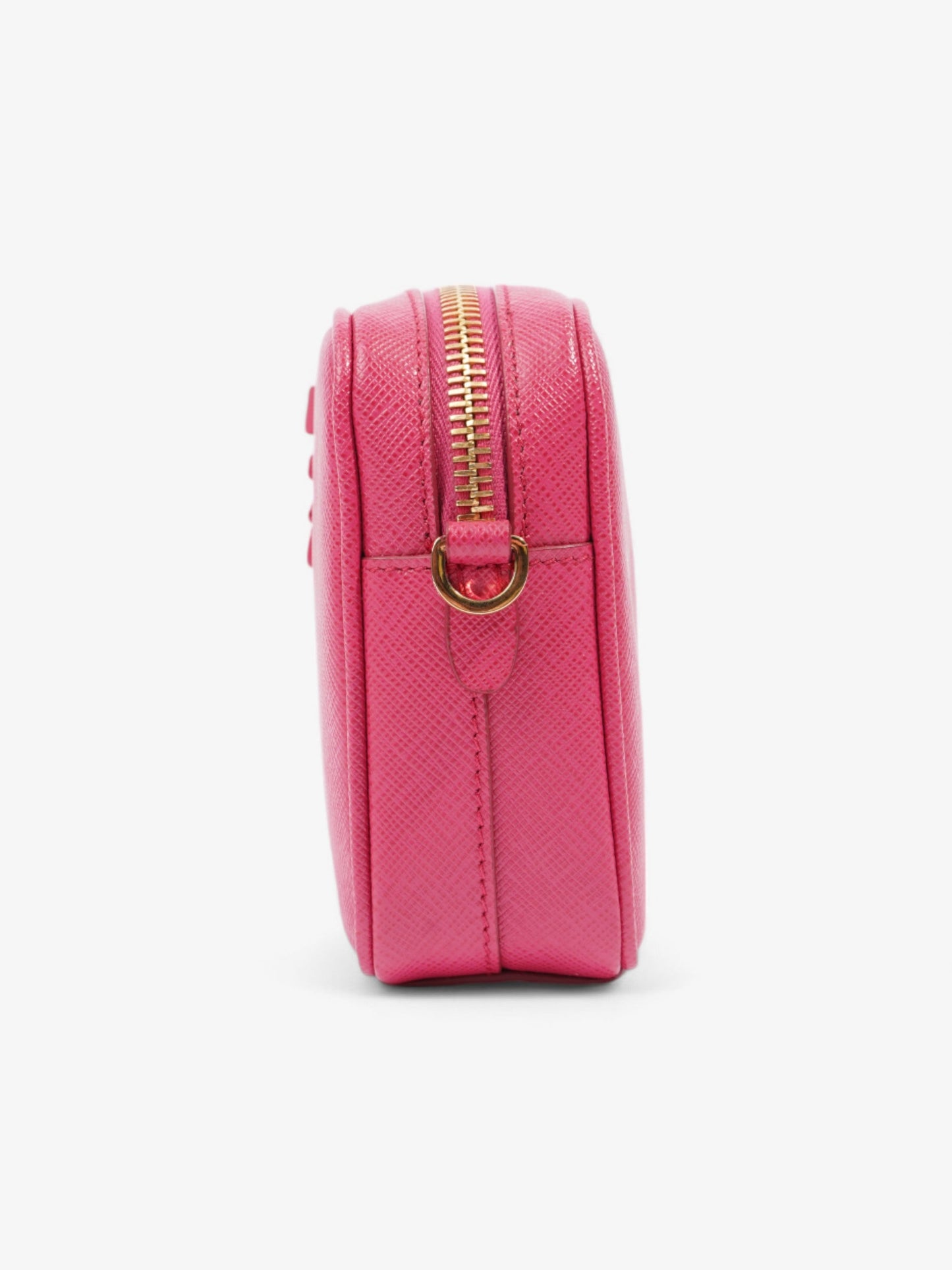 Prada Camera Bag Hot Pink Saffiano Leather