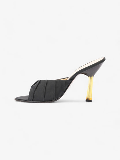 Prada Pump 100 Black Satin EU 37 UK 4