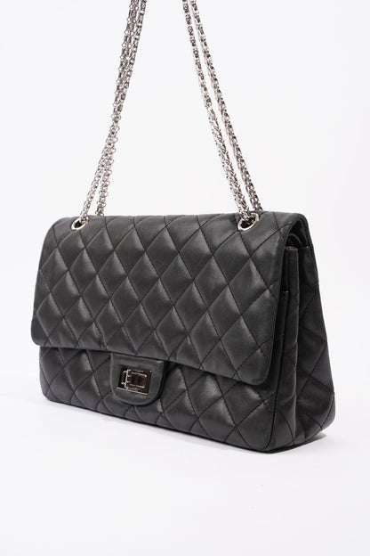 Chanel 2.55 Reissue Flap Black Calfskin Leather