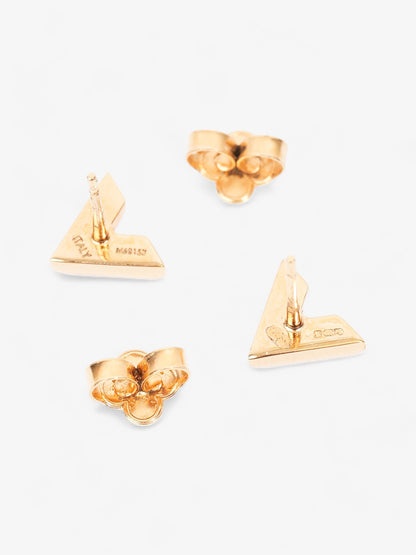 Louis Vuitton LV Earrings Gold Base Metal
