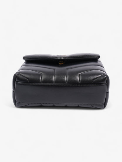 Saint Laurent Lou Lou Black Calfskin Leather Toy
