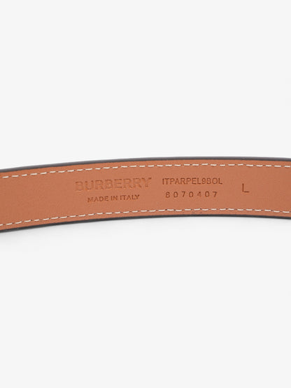 Burberry TB Belt Vintage Check / Gold Canvas Large - 117cm