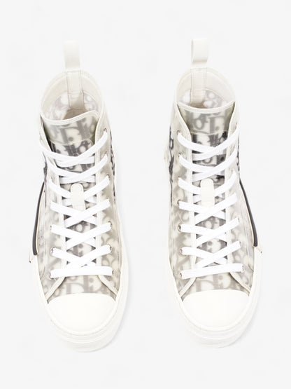 Christian Dior B23 Grey Oblique  / White Mesh EU 39 UK 6