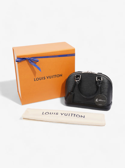 Louis Vuitton Alma Black Epi Leather BB