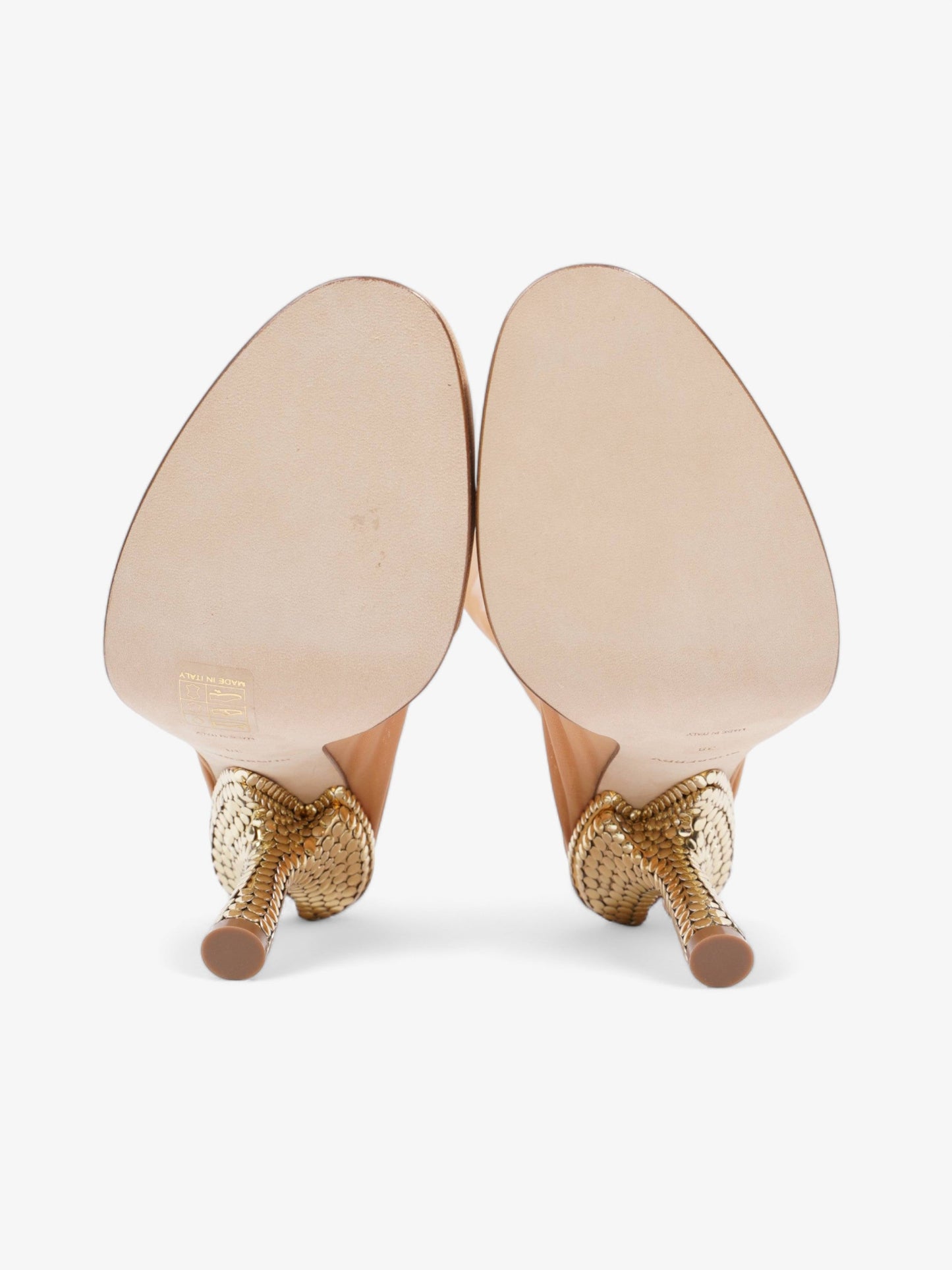 Burberry Sock Style Ankle Boot 120 Nude Fabric EU 38 UK 5