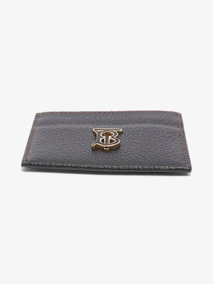 Burberry TB Card Holder Black Calfskin Leather