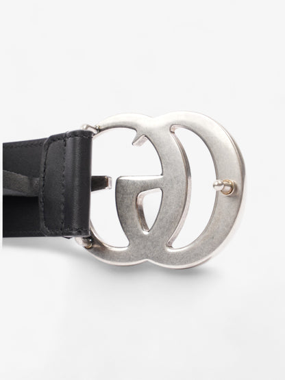 Gucci GG Marmont Wide Belt Black Leather 95cm 38mm