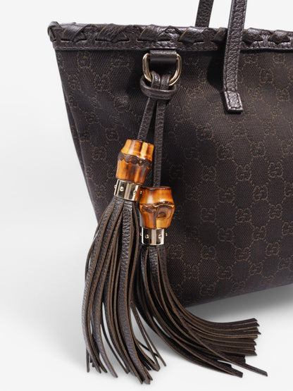 Gucci GG Tassel Tote GG Supreme / Brown Denim