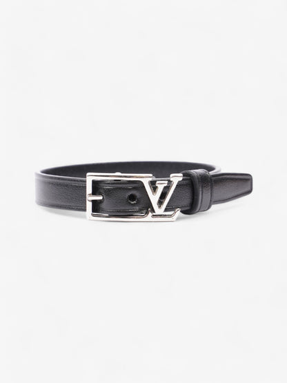 Louis Vuitton Skyline Bracelet Black Leather 19