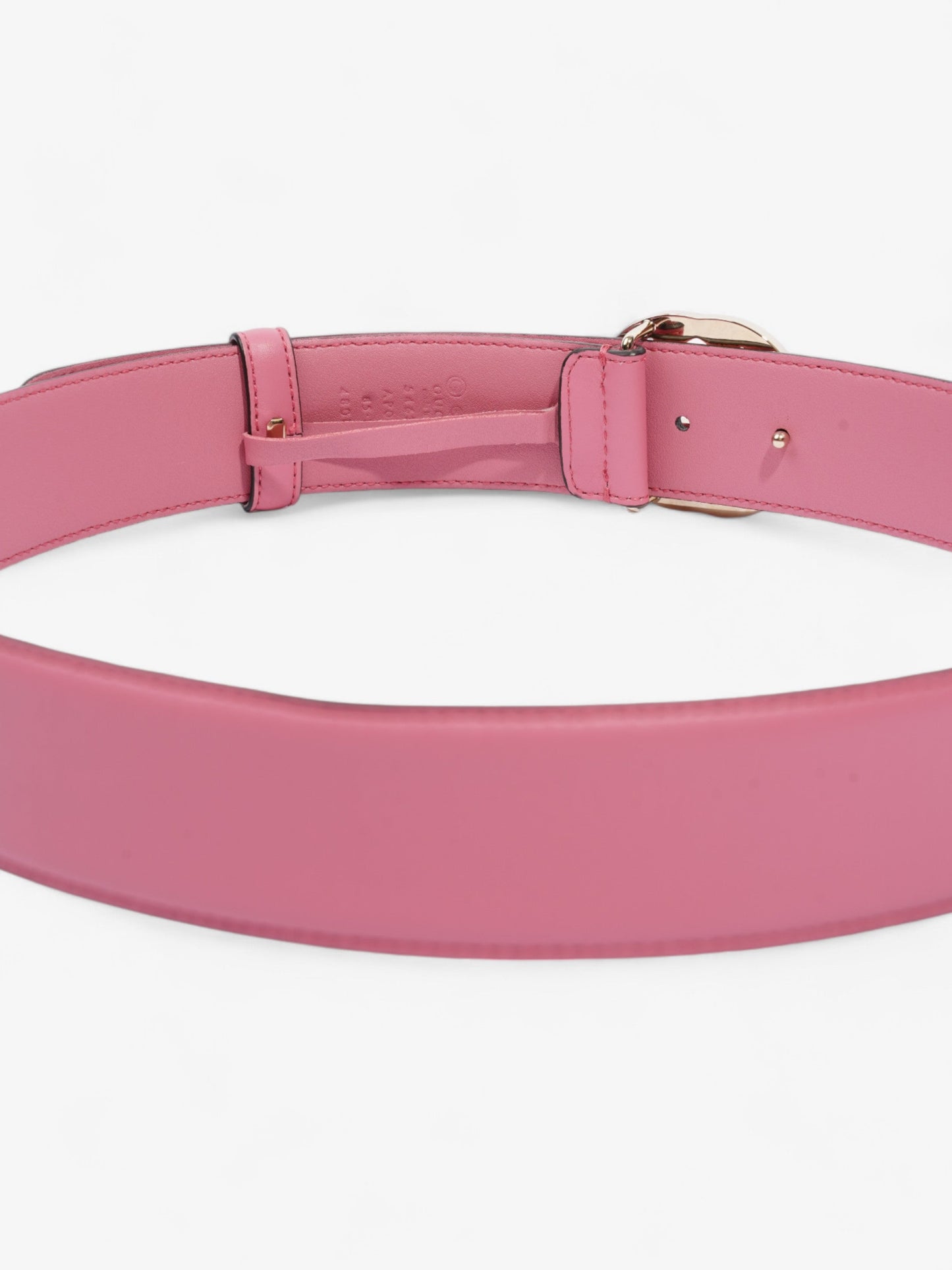 Gucci Interlocking G Belt Pink Leather 85cm / 34"