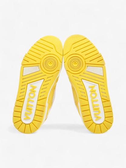 Louis Vuitton LV 54 Sneakers White  / Yellow Leather EU 35 UK 2
