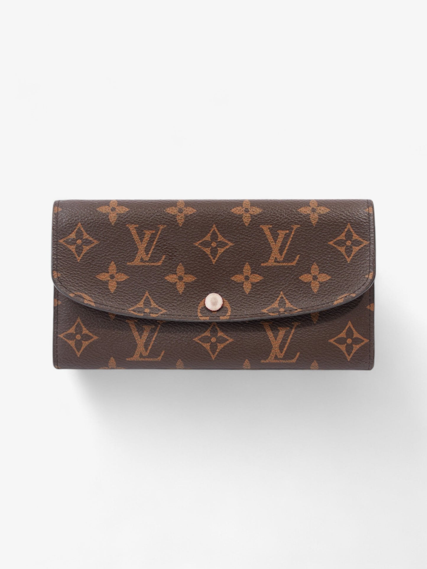 Louis Vuitton Emilie Wallet Monogram Coated Canvas