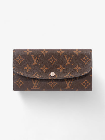 Louis Vuitton Emilie Wallet Monogram Coated Canvas