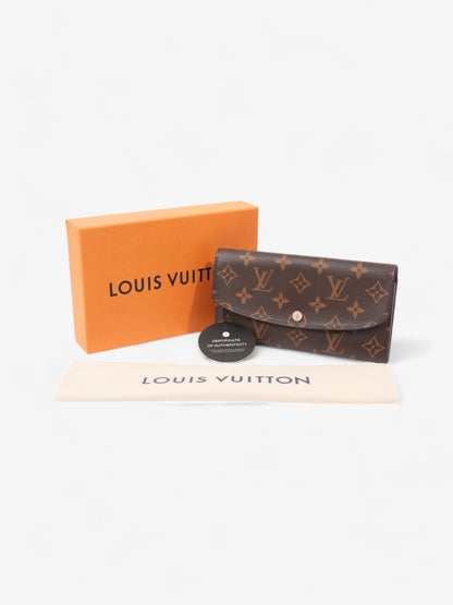 Louis Vuitton Emilie Wallet Monogram Coated Canvas