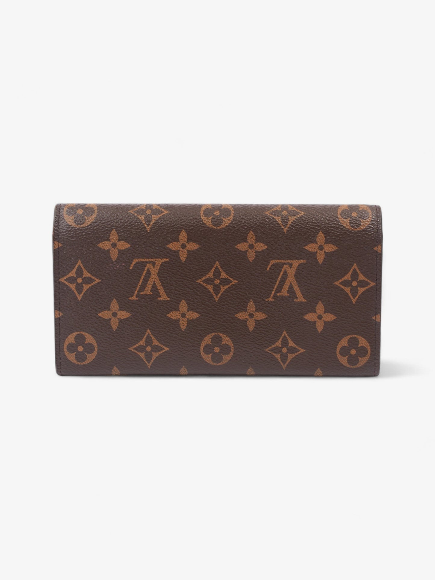 Louis Vuitton Emilie Wallet Monogram Coated Canvas