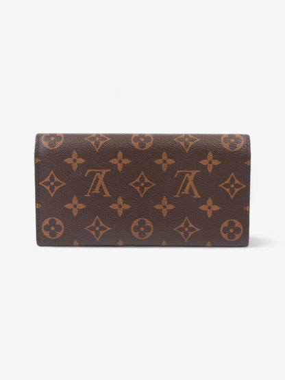 Louis Vuitton Emilie Wallet Monogram Coated Canvas