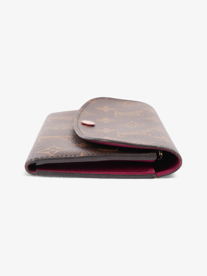 Louis Vuitton Emilie Wallet Monogram Coated Canvas