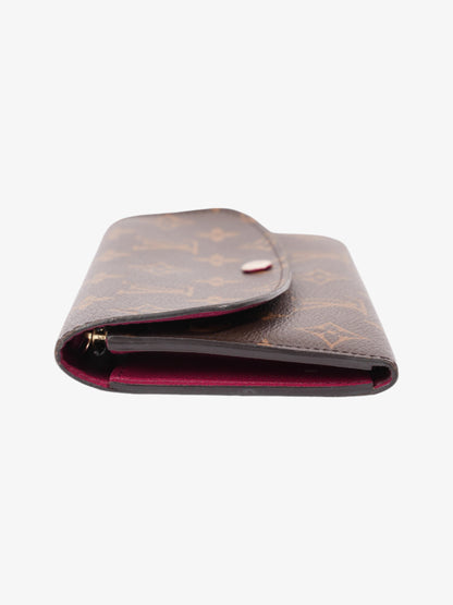 Louis Vuitton Emilie Wallet Monogram Coated Canvas