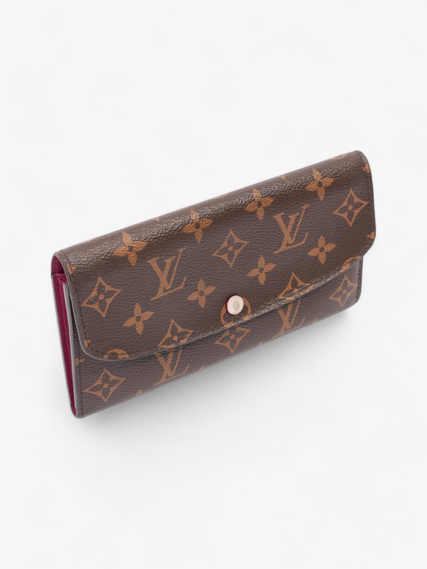 Louis Vuitton Emilie Wallet Monogram Coated Canvas