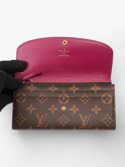 Louis Vuitton Emilie Wallet Monogram Coated Canvas