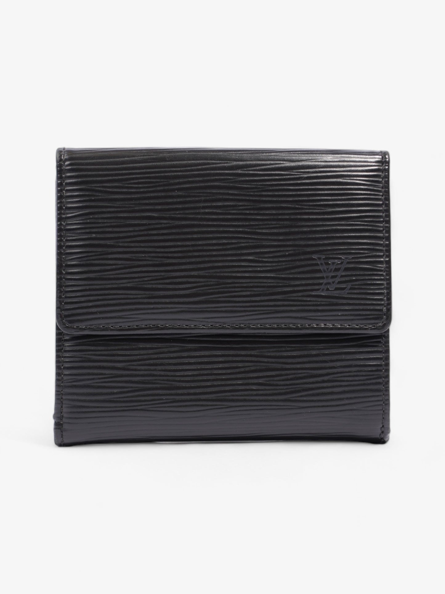 Louis Vuitton Bifold Wallet Black Epi Leather